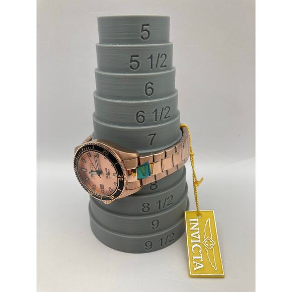 Invicta Women's Pro Diver Rose Gold Watch 15137 New with Case     Working - Picture 9 of 10